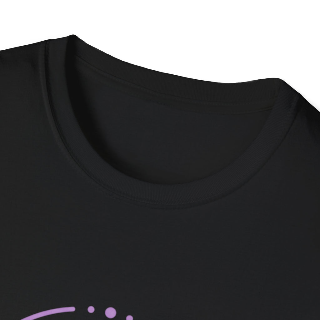 Epilepsy Awareness T-Shirt — Purple Ribbon Brain Design