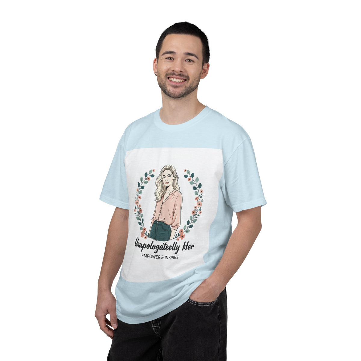 Unapologetically Her T-Shirt — Empowering Feminine Graphic Tee ("Unapologetically Her: Empower & Inspire")