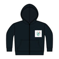 Toddler Hoodie – 'Dino Best Buddies' Full-Zip Fleece with Cute Dinosaur Graphic