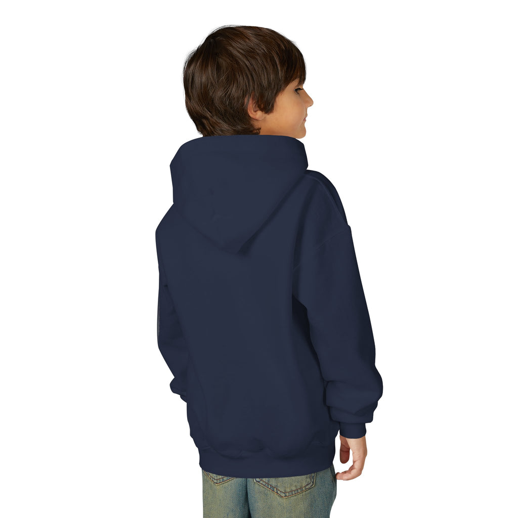 Adventure Buddies Youth Hoodie — Cute Rocket & Sea Creatures Kids Sweatshirt