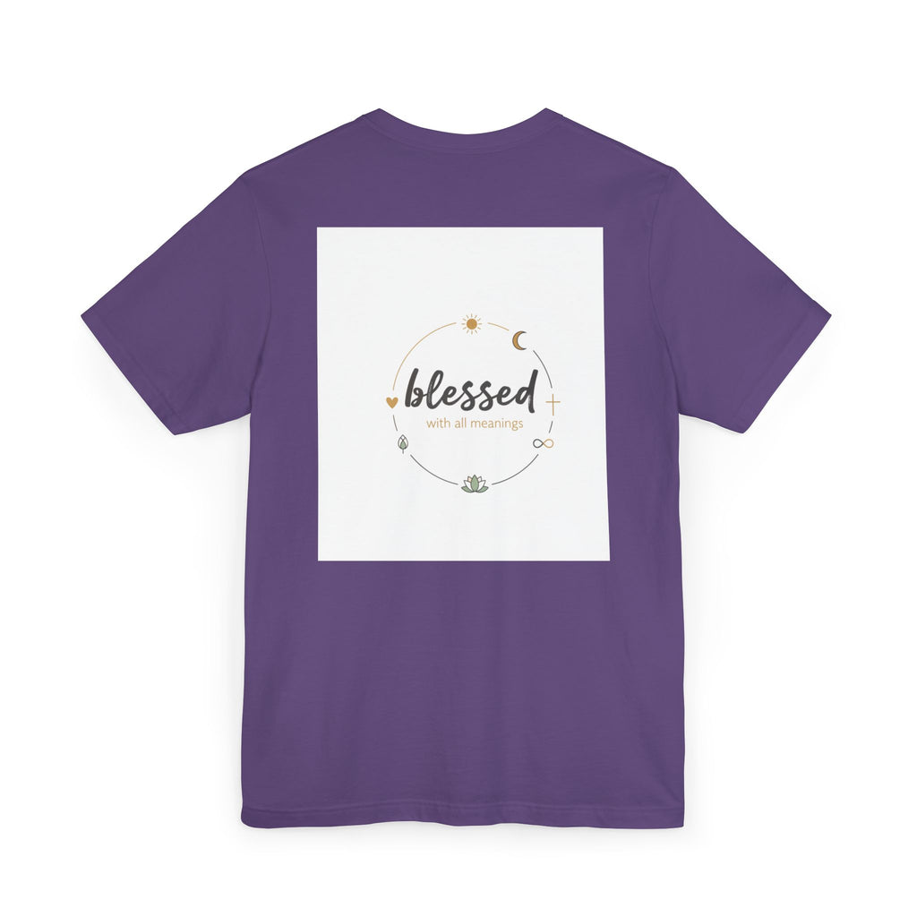 Blessed Mama T-Shirt — Minimal Spiritual 'Blessed' Mother's Day Tee