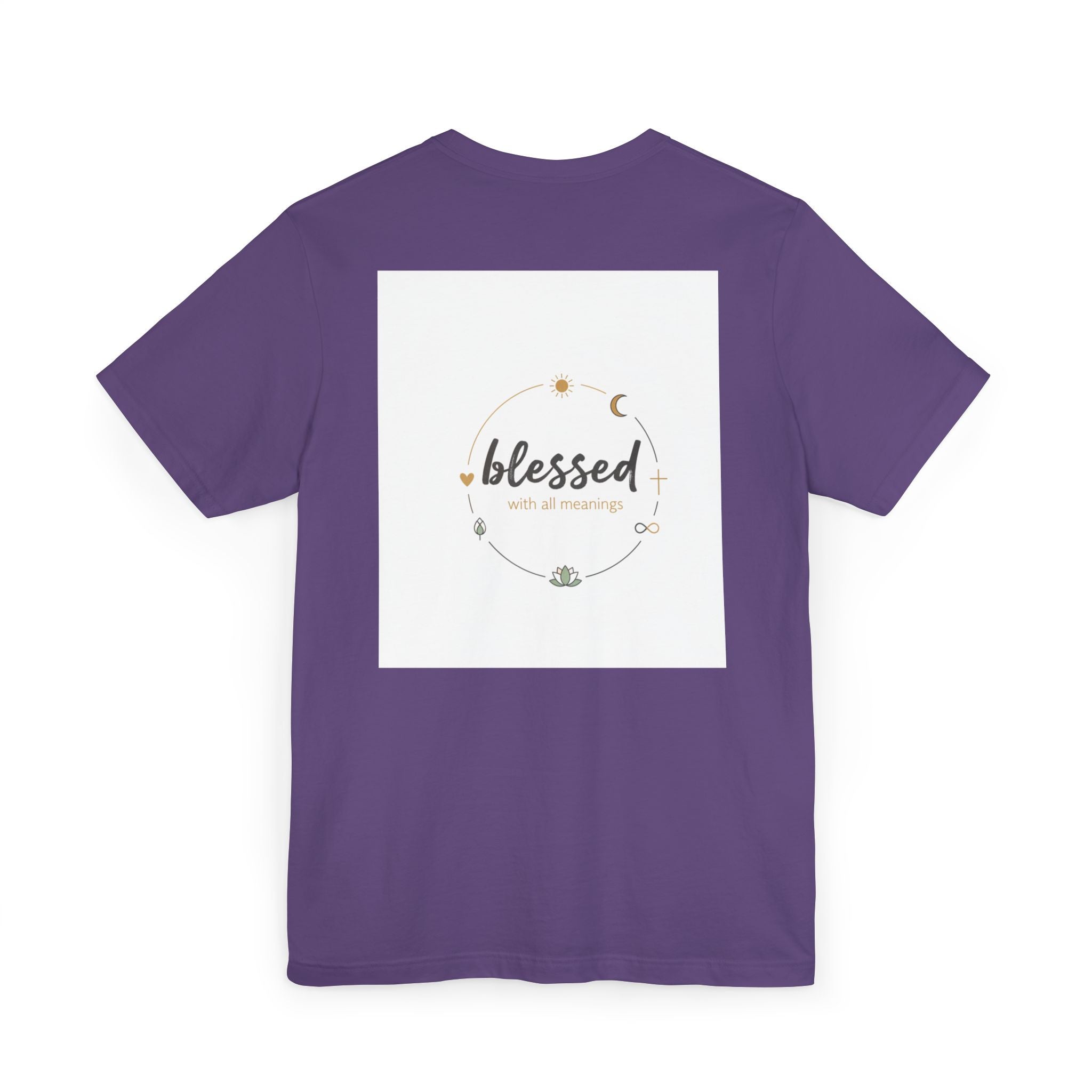 Blessed Mama T-Shirt — Minimal Spiritual 'Blessed' Mother's Day Tee