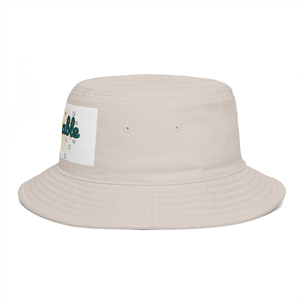 Enjoyable Retro Sunburst Bucket Hat – Casual Outdoor Summer Accessory