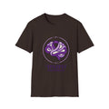 Epilepsy Awareness T-Shirt — Purple Ribbon Brain Design