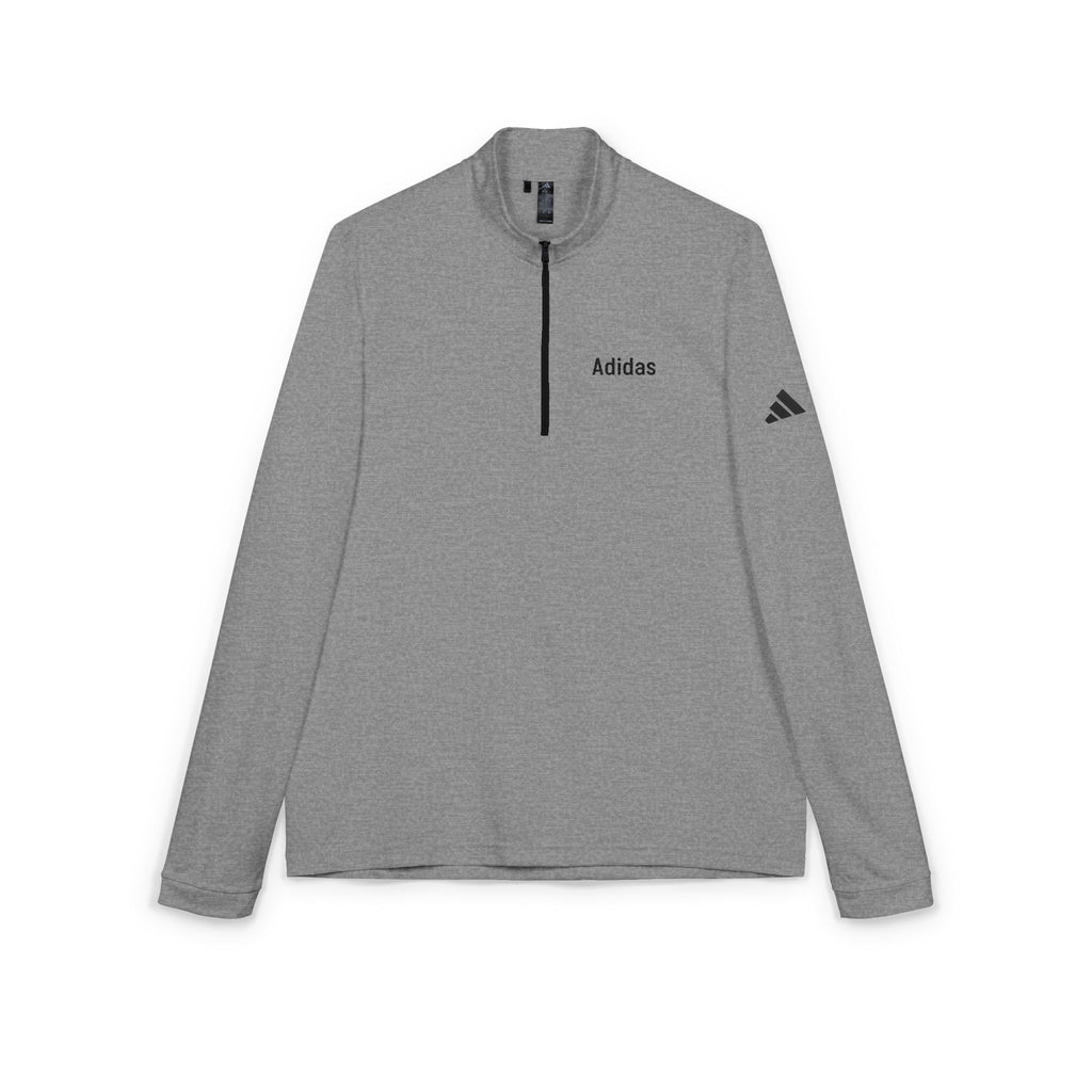Embroidered Quarter-Zip Pullover