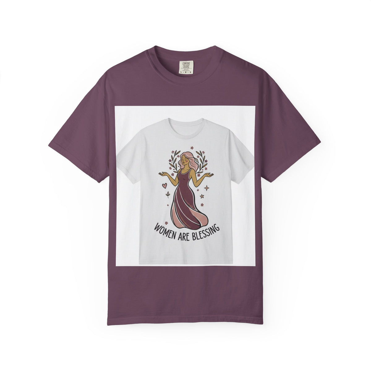 Women Are Blessing T-Shirt — Inspirational Feminine Graphic Tee