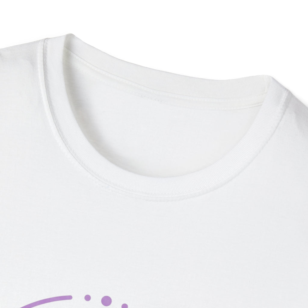 Epilepsy Awareness T-Shirt — Purple Ribbon Brain Design