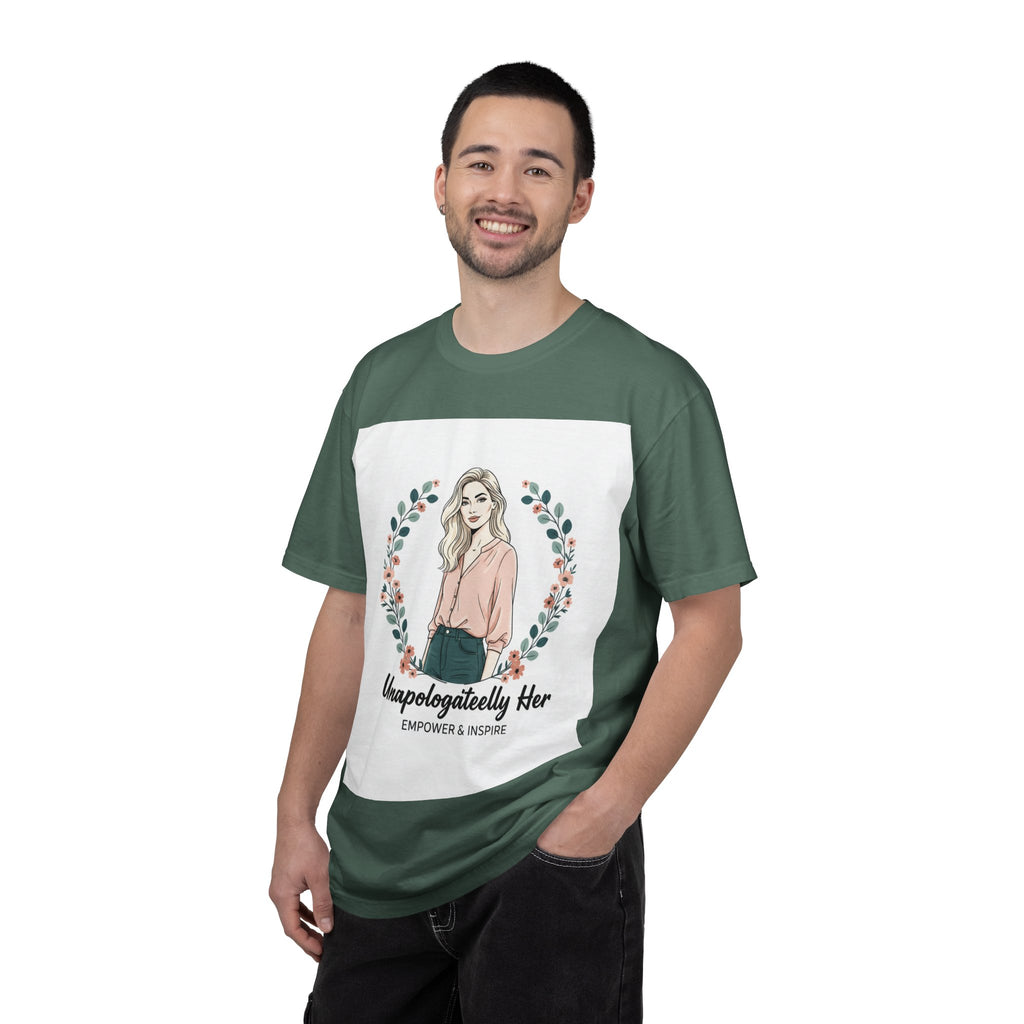 Unapologetically Her T-Shirt — Empowering Feminine Graphic Tee ("Unapologetically Her: Empower & Inspire")