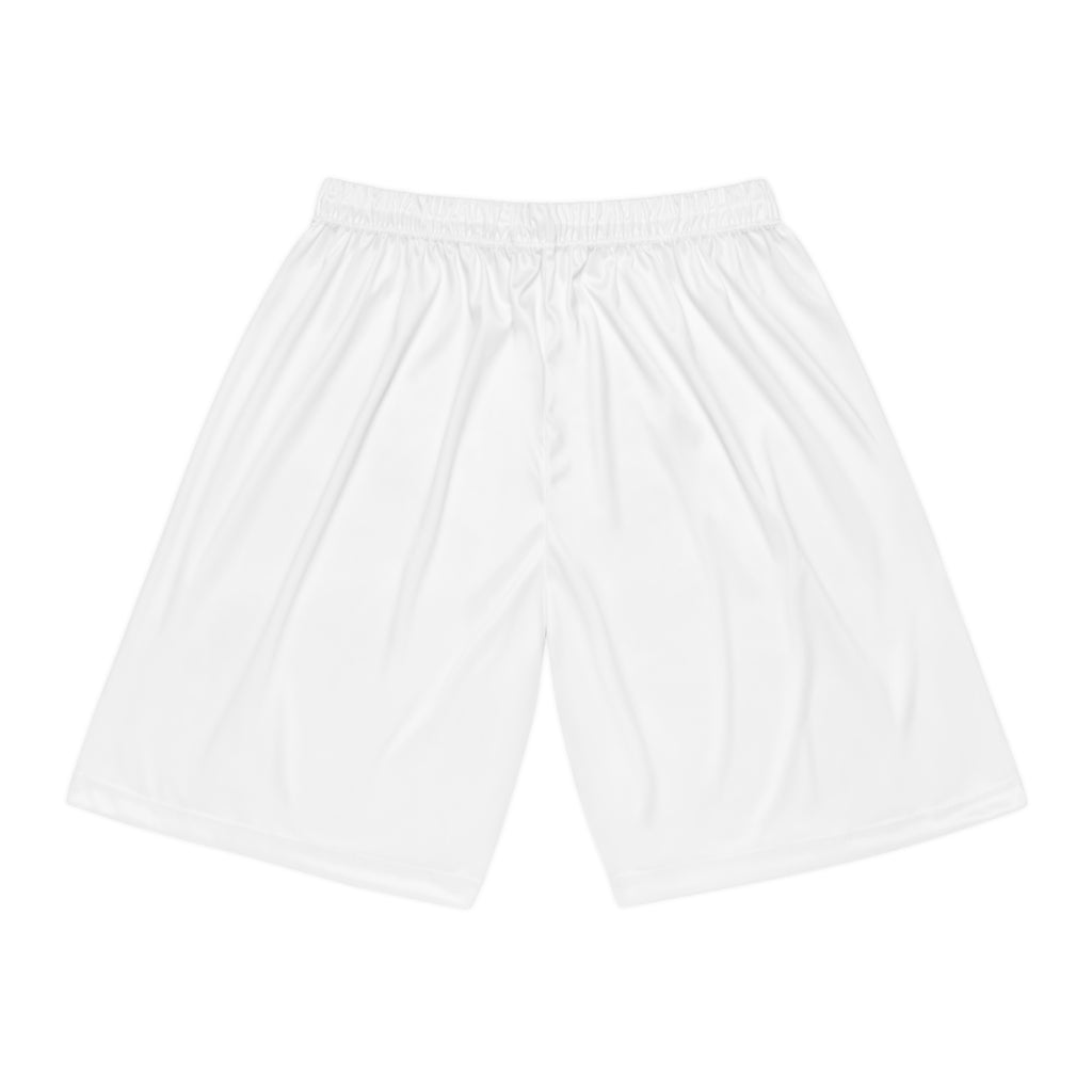 Lakers Basketball Logo Athletic Shorts — All-Over Print