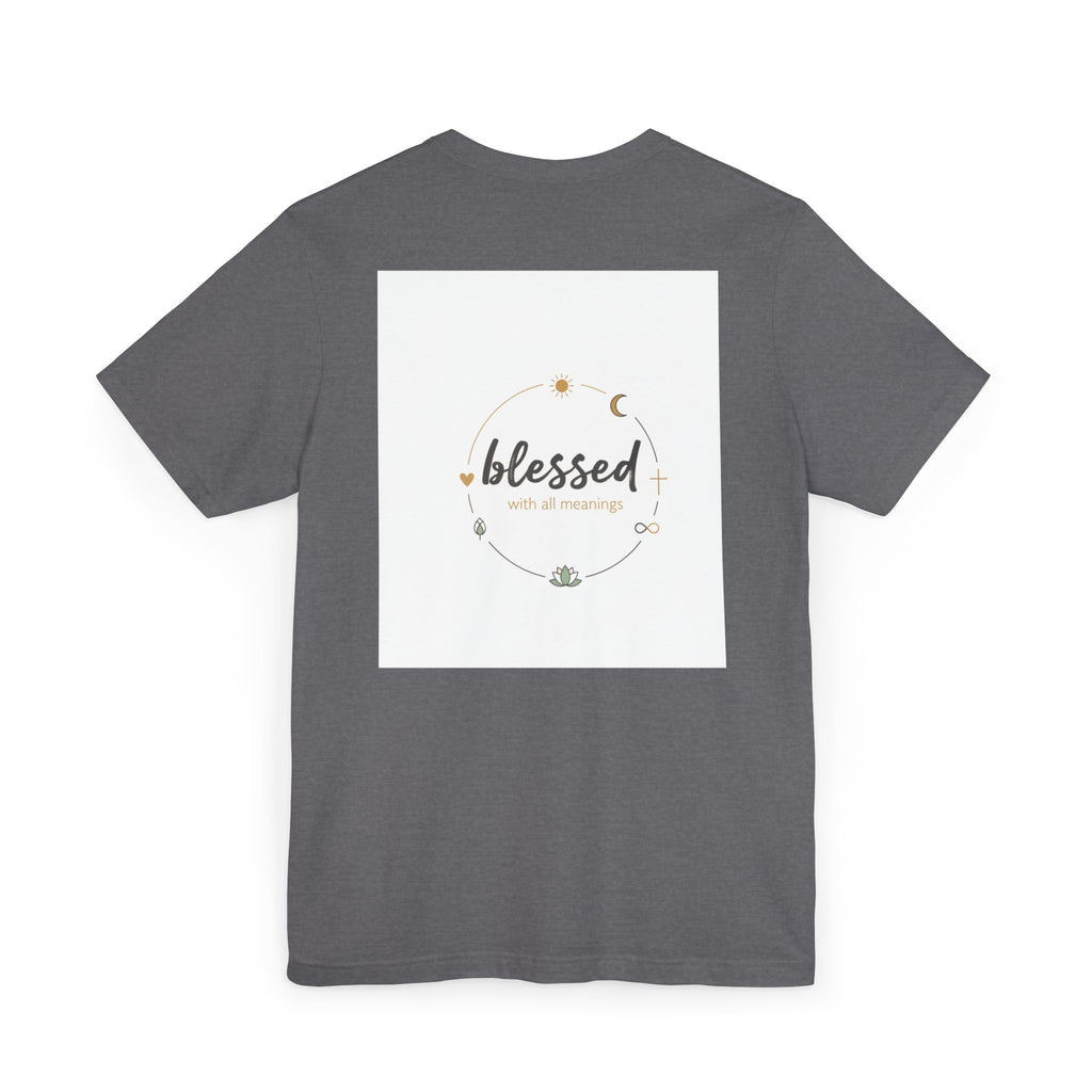 Blessed Mama T-Shirt — Minimal Spiritual 'Blessed' Mother's Day Tee