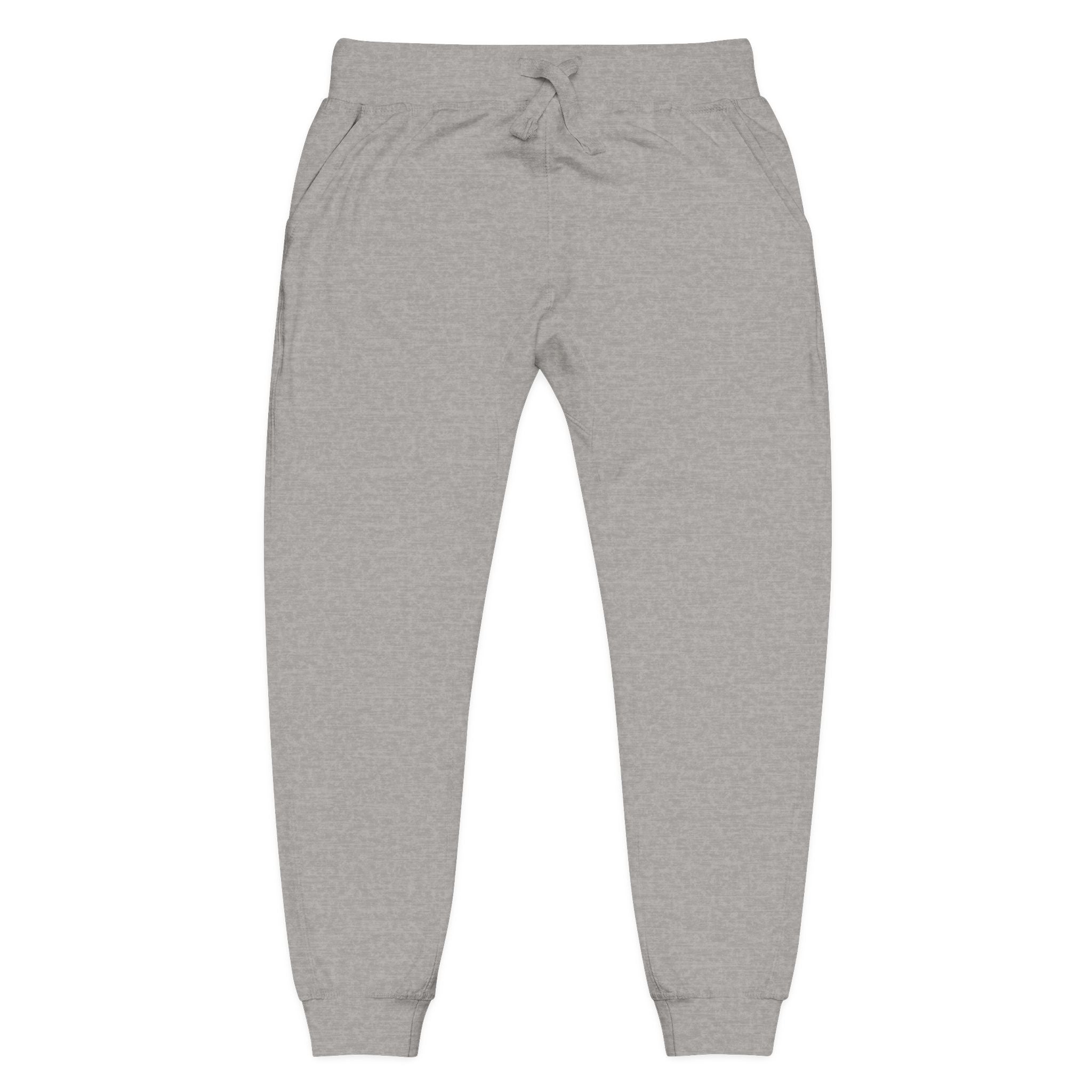Embroidered Cozy Fleece Sweatpants — Everyday Comfort Joggers