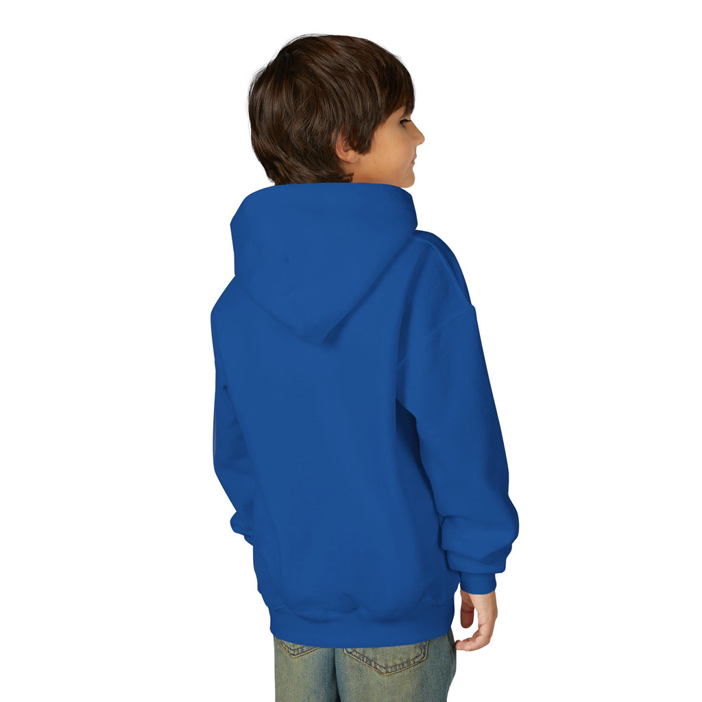 Adventure Buddies Youth Hoodie — Cute Rocket & Sea Creatures Kids Sweatshirt