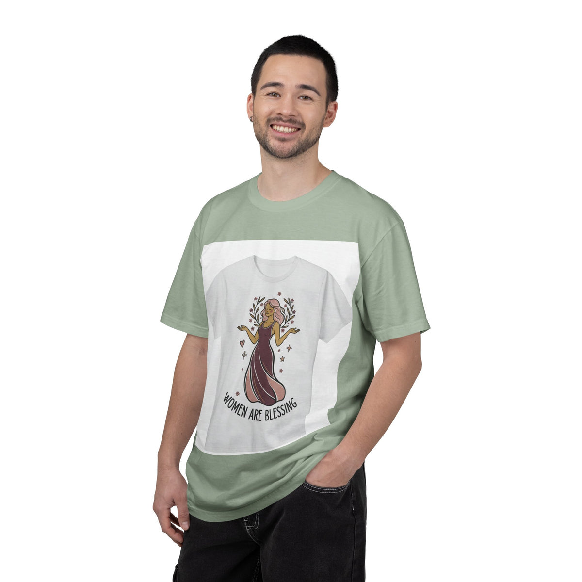 Women Are Blessing T-Shirt — Inspirational Feminine Graphic Tee