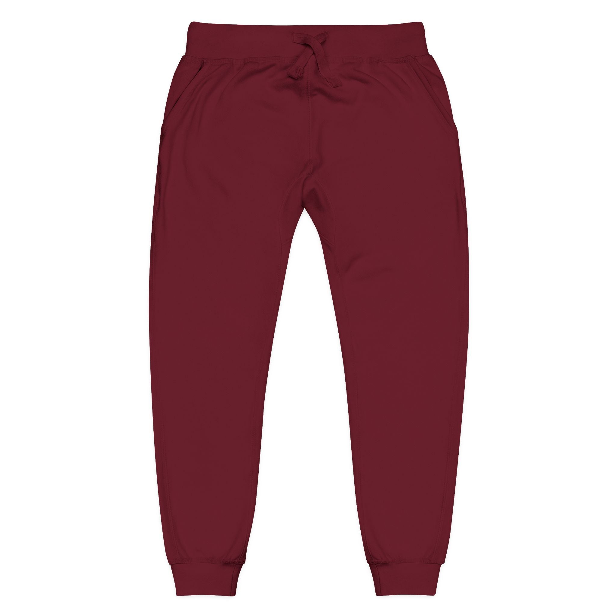 Embroidered Cozy Fleece Sweatpants — Everyday Comfort Joggers
