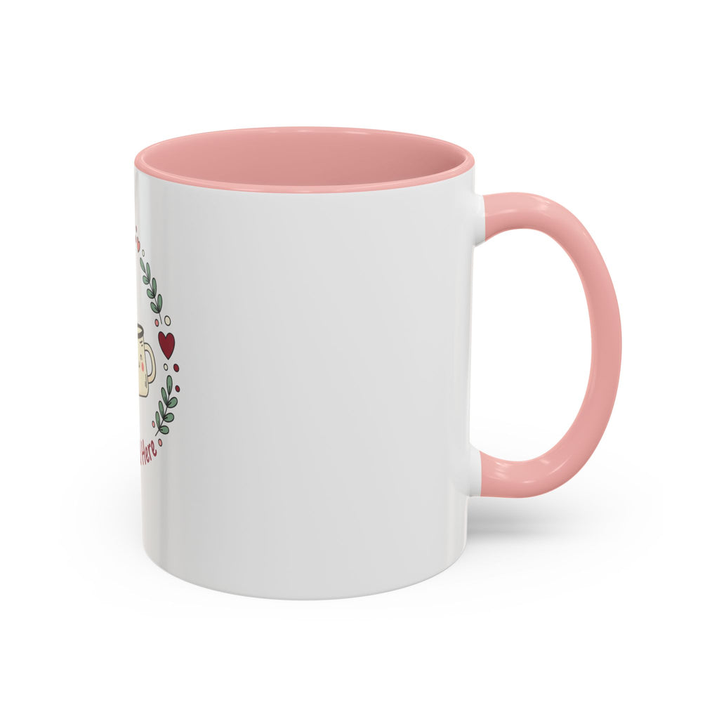 Love Brewed Here Coffee Mug — Cute Kawaii Couples Mug (11/15oz)