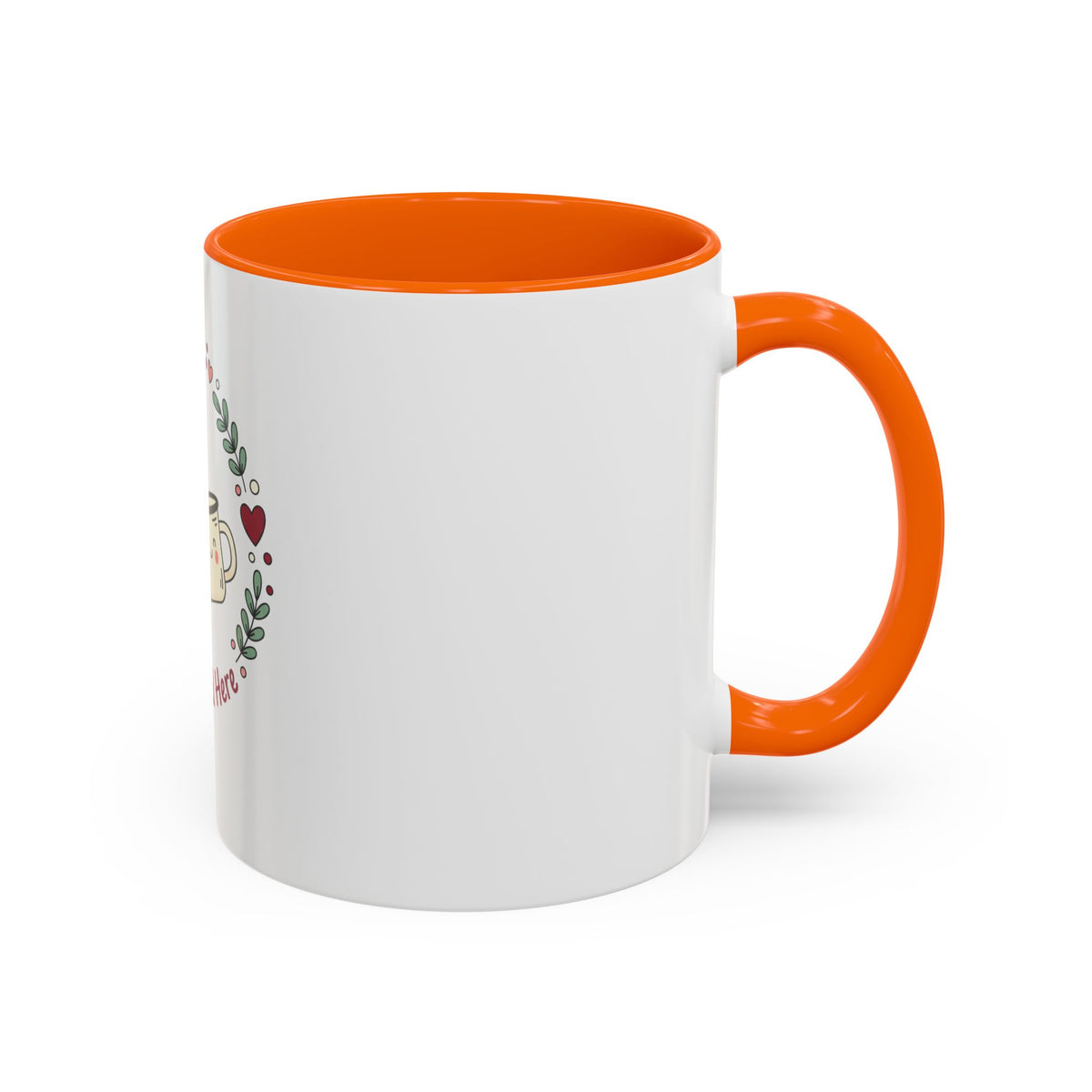 Love Brewed Here Coffee Mug — Cute Kawaii Couples Mug (11/15oz)