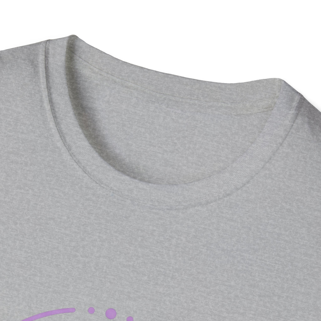 Epilepsy Awareness T-Shirt — Purple Ribbon Brain Design