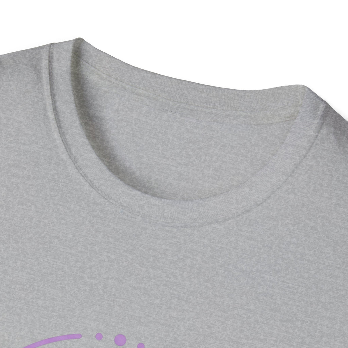 Epilepsy Awareness T-Shirt — Purple Ribbon Brain Design