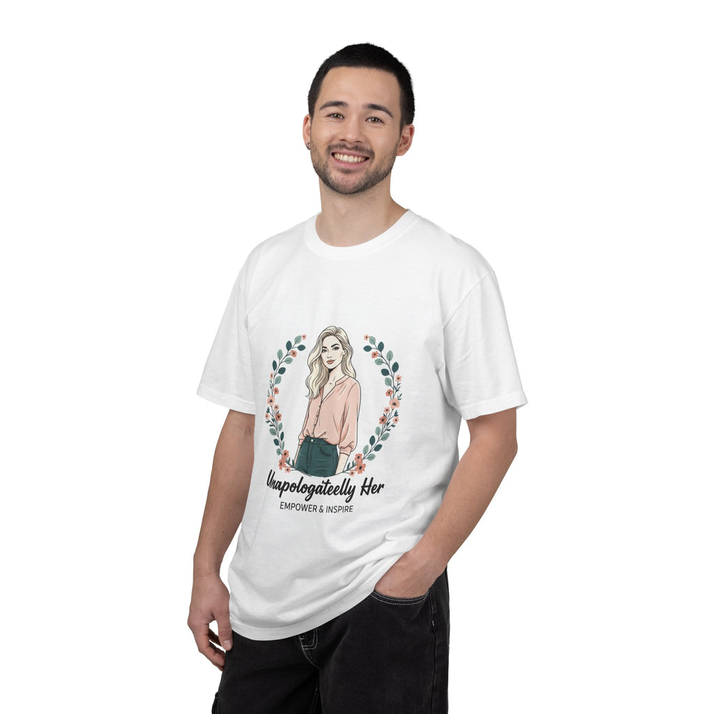 Unapologetically Her T-Shirt — Empowering Feminine Graphic Tee ("Unapologetically Her: Empower & Inspire")