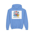 Adventure Buddies Youth Hoodie — Cute Rocket & Sea Creatures Kids Sweatshirt