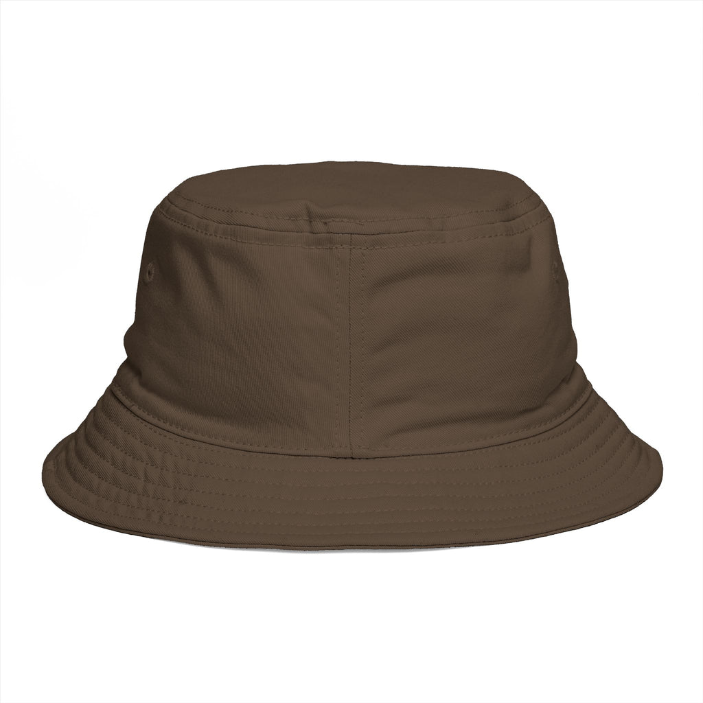 Enjoyable Retro Sunburst Bucket Hat – Casual Outdoor Summer Accessory