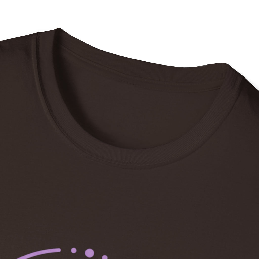 Epilepsy Awareness T-Shirt — Purple Ribbon Brain Design