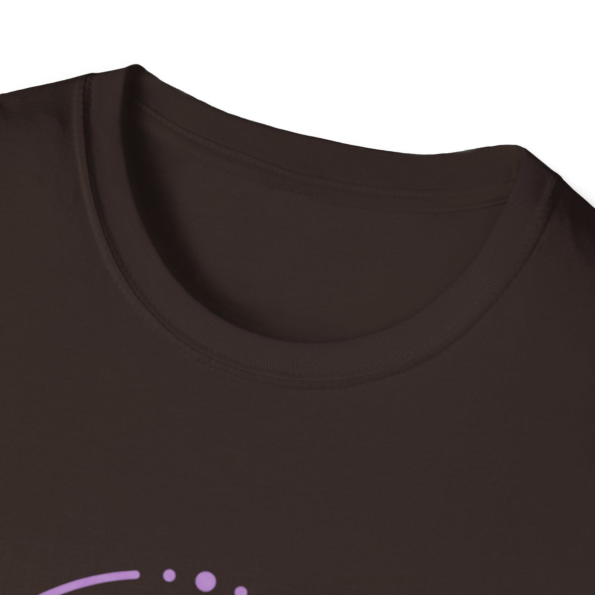 Epilepsy Awareness T-Shirt — Purple Ribbon Brain Design