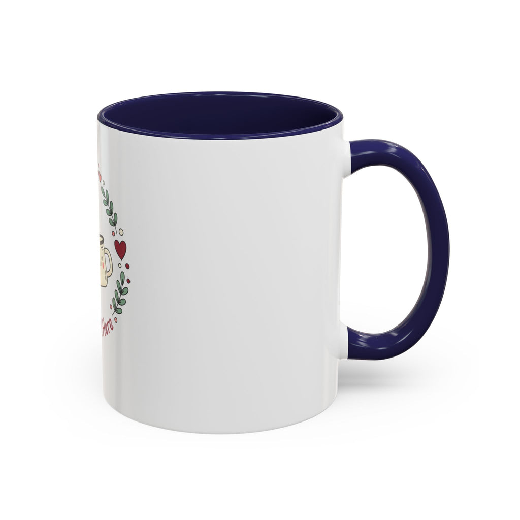 Love Brewed Here Coffee Mug — Cute Kawaii Couples Mug (11/15oz)
