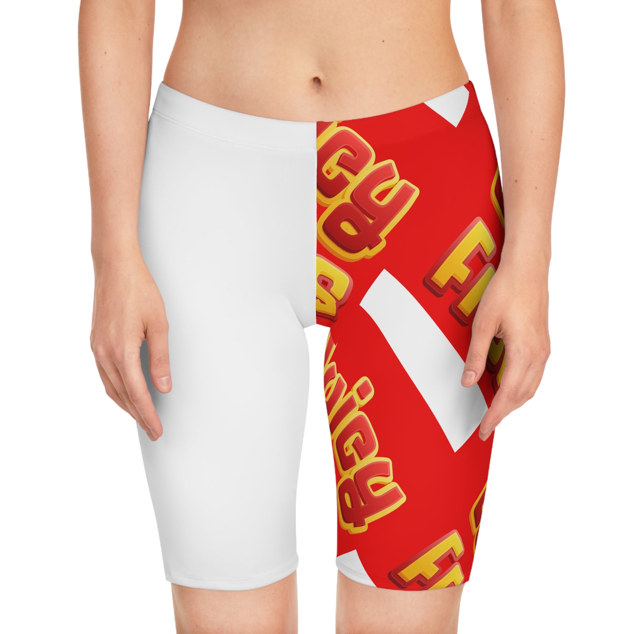 Juicy Fruits Graphic Bike Shorts — Women's AOP Activewear