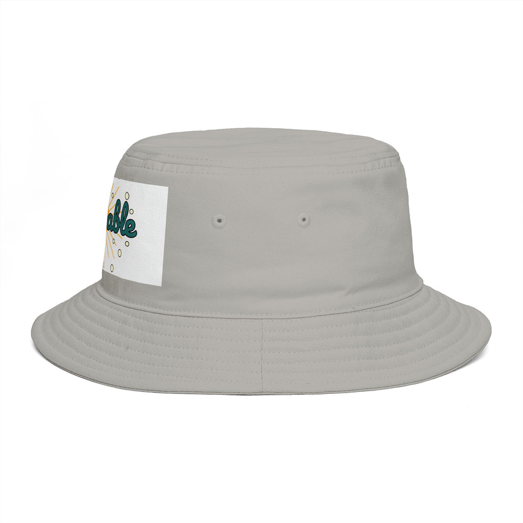 Enjoyable Retro Sunburst Bucket Hat – Casual Outdoor Summer Accessory