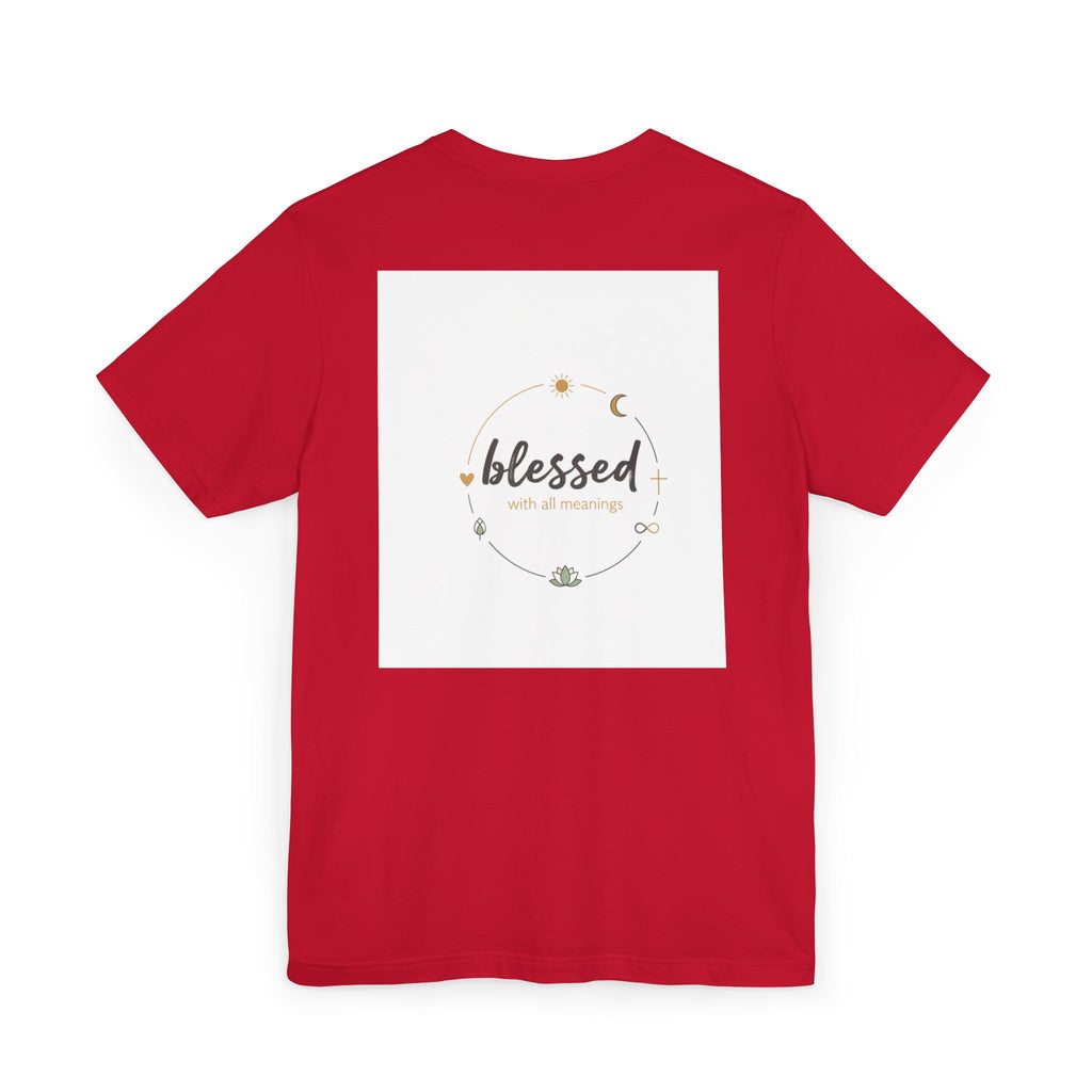 Blessed Mama T-Shirt — Minimal Spiritual 'Blessed' Mother's Day Tee