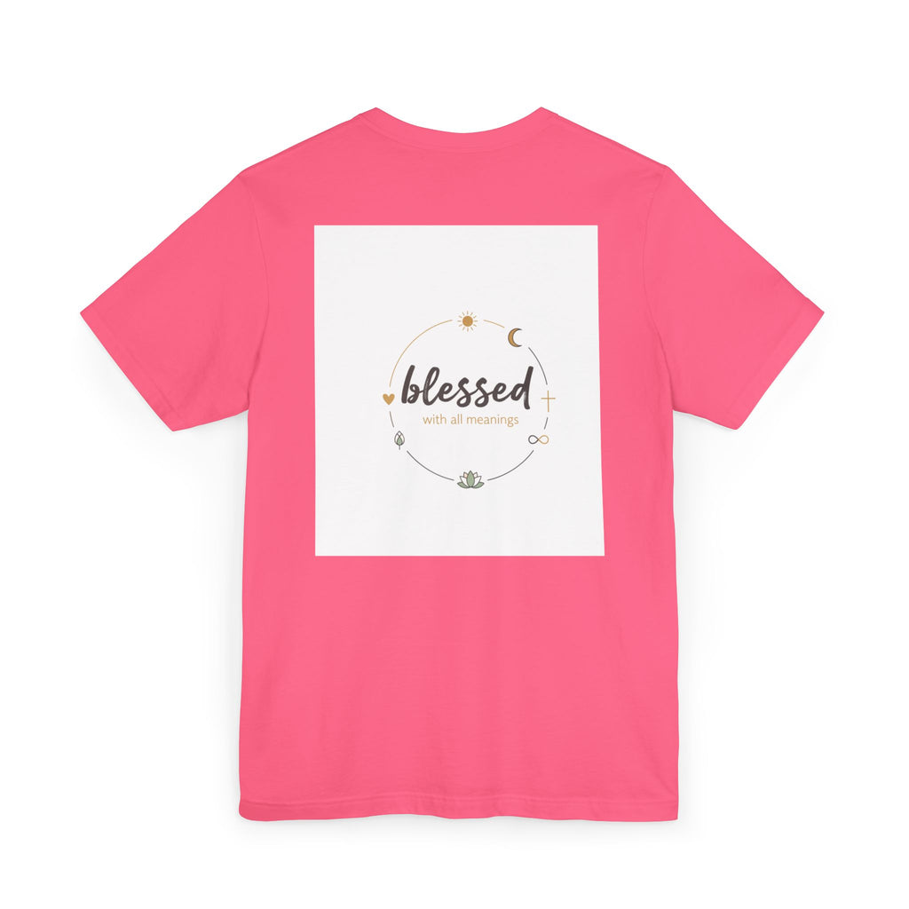 Blessed Mama T-Shirt — Minimal Spiritual 'Blessed' Mother's Day Tee