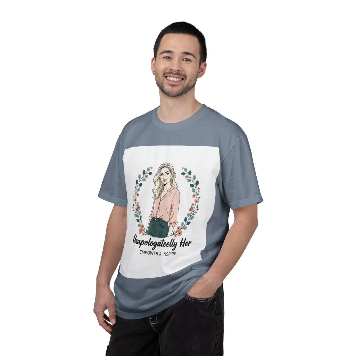 Unapologetically Her T-Shirt — Empowering Feminine Graphic Tee ("Unapologetically Her: Empower & Inspire")
