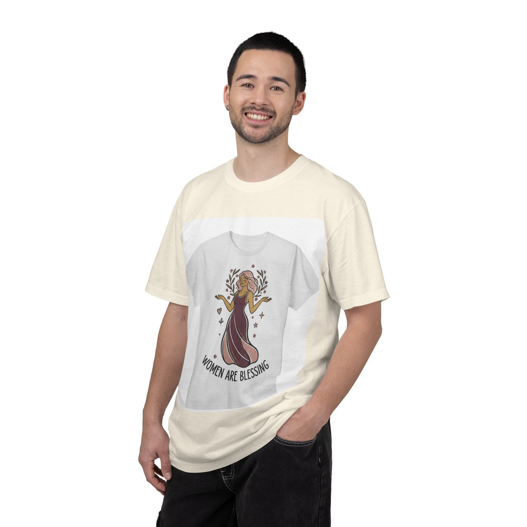 Women Are Blessing T-Shirt — Inspirational Feminine Graphic Tee