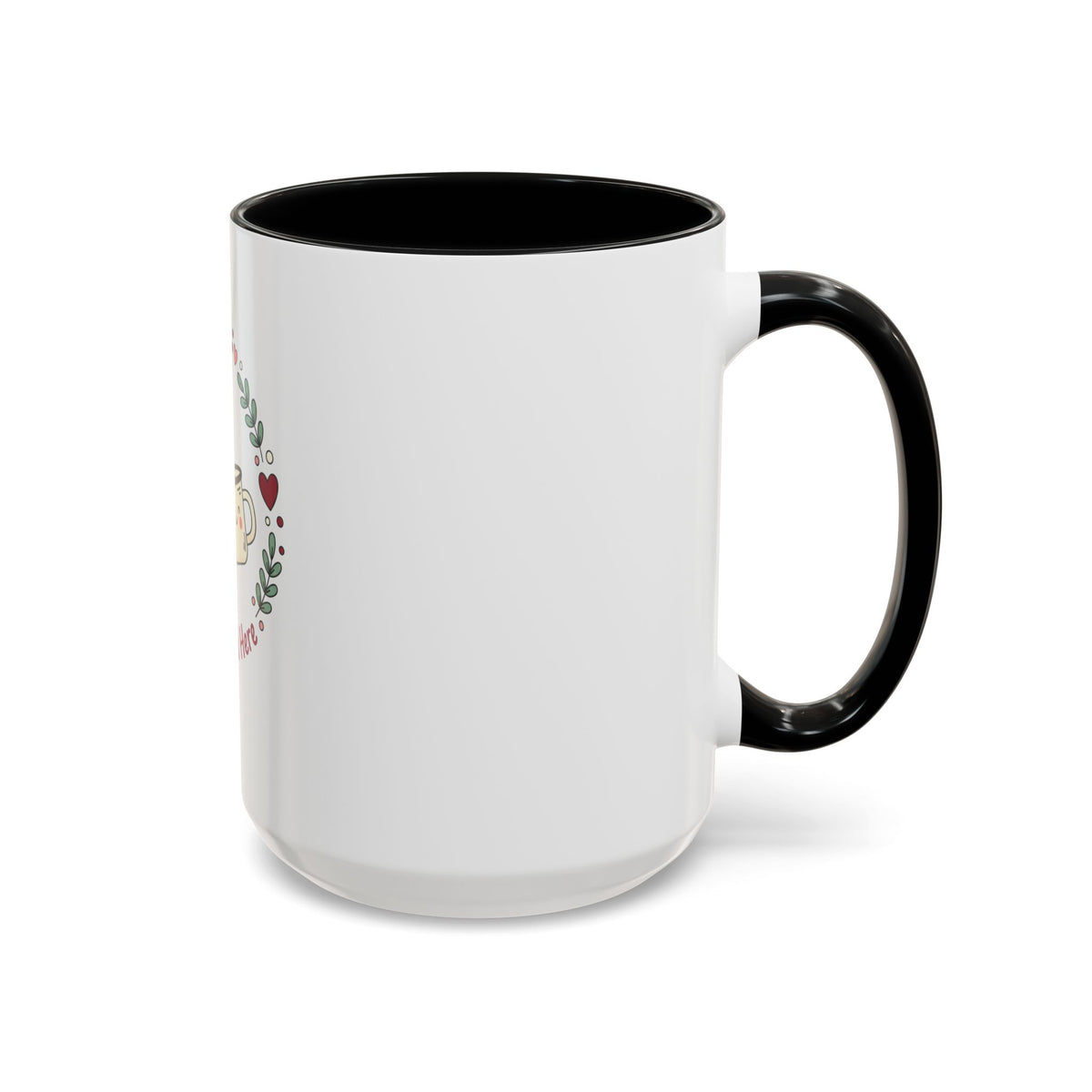 Love Brewed Here Coffee Mug — Cute Kawaii Couples Mug (11/15oz)