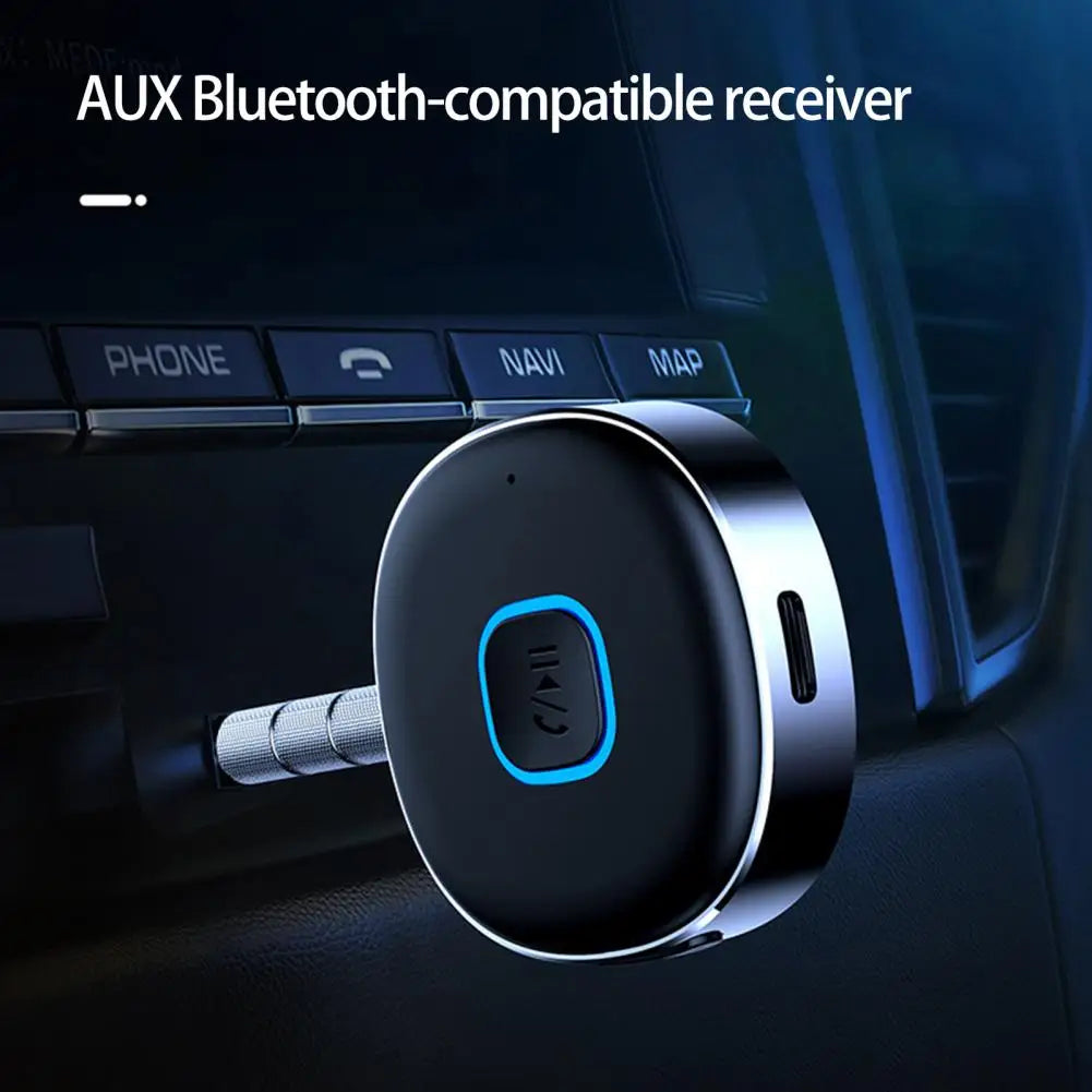 Bluetooth 5.0 Car Audio Receiver with Hands-Free Calling