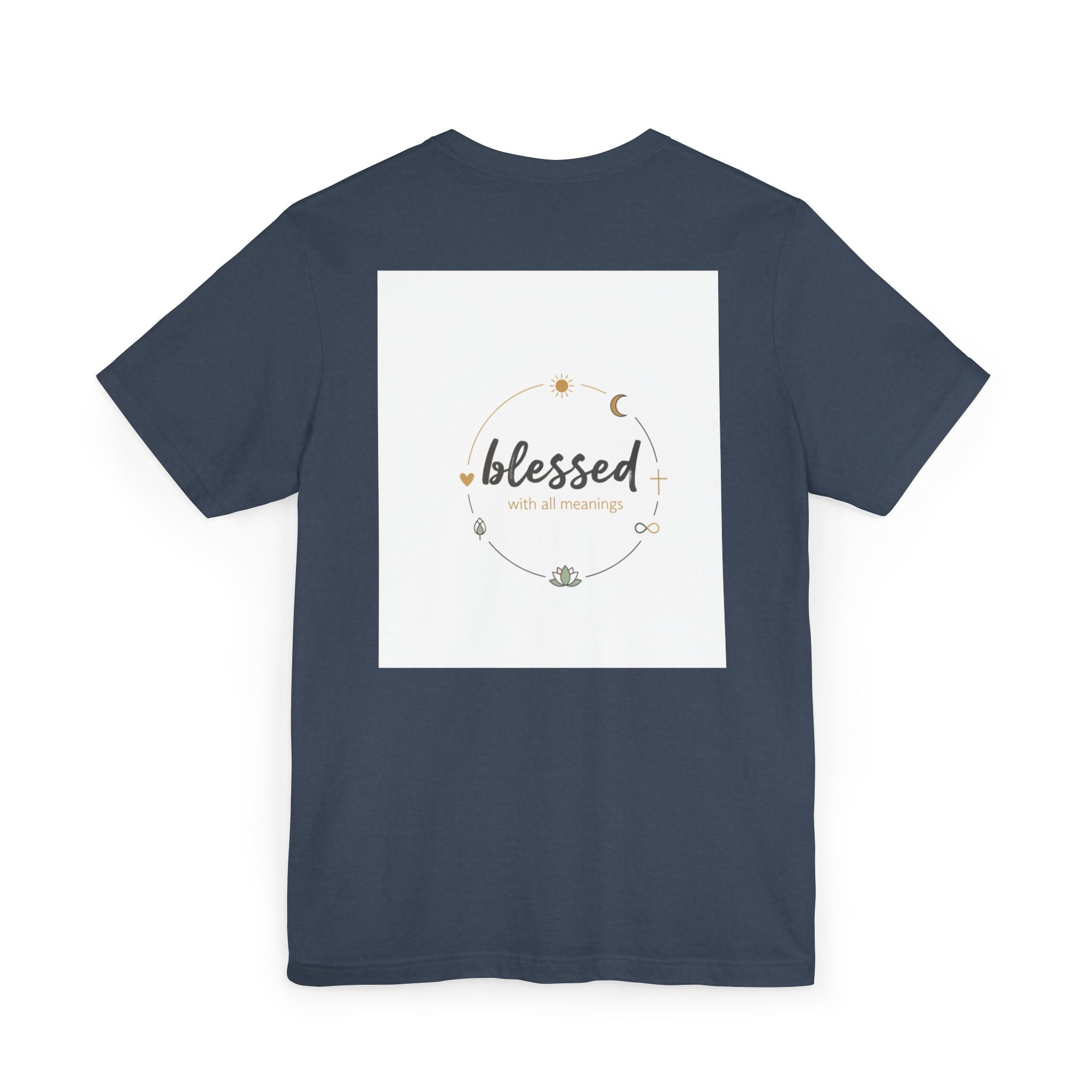 Blessed Mama T-Shirt — Minimal Spiritual 'Blessed' Mother's Day Tee