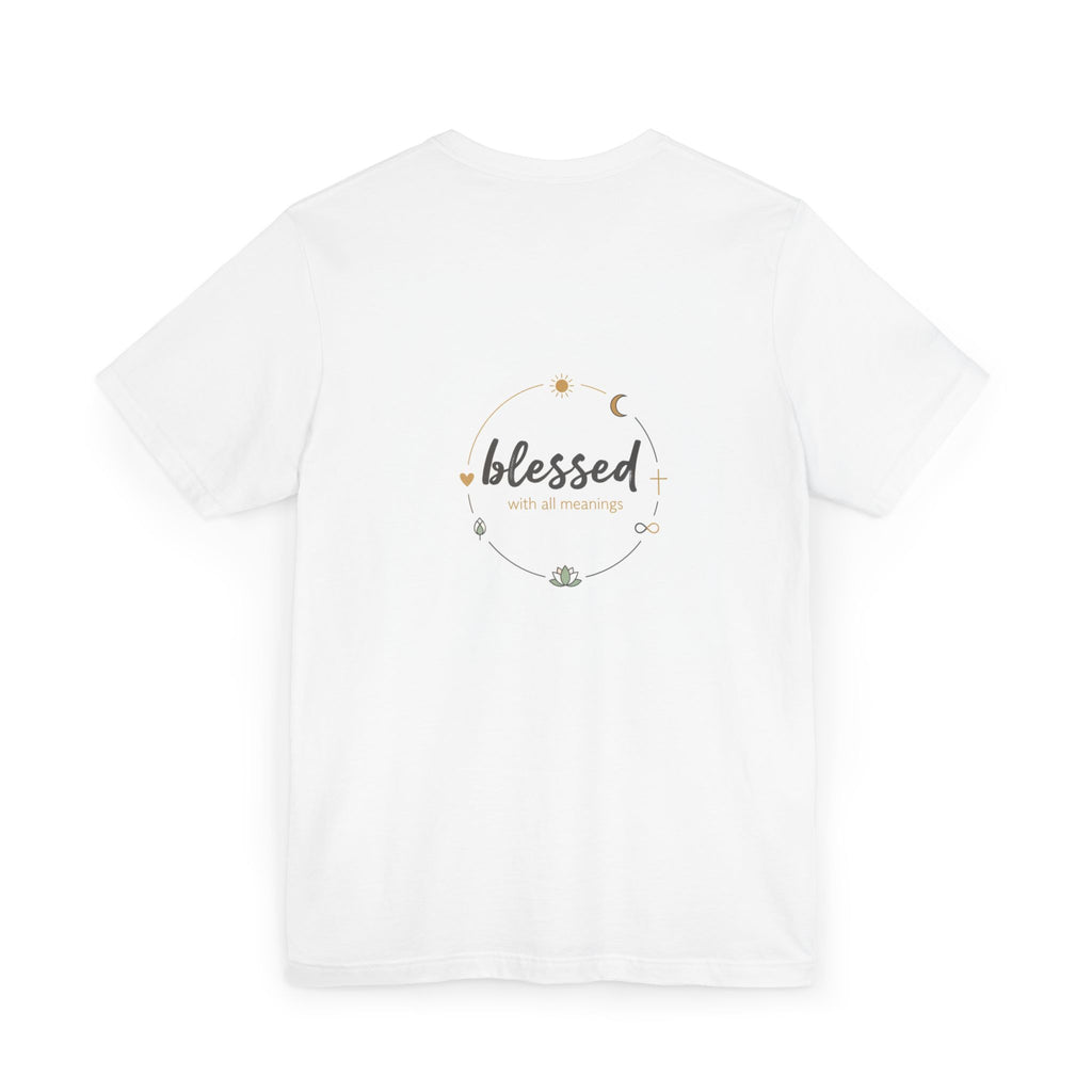Blessed Mama T-Shirt — Minimal Spiritual 'Blessed' Mother's Day Tee
