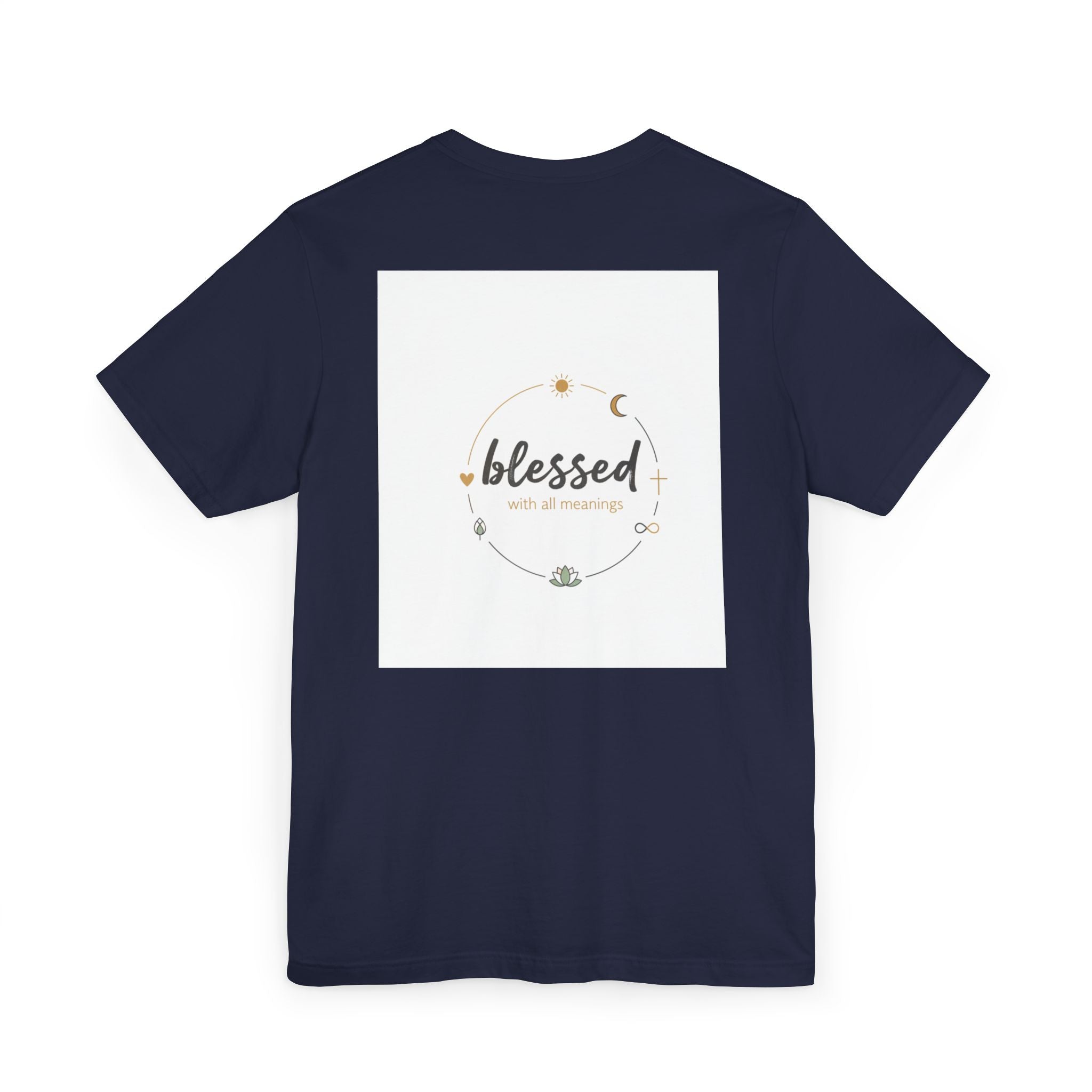 Blessed Mama T-Shirt — Minimal Spiritual 'Blessed' Mother's Day Tee