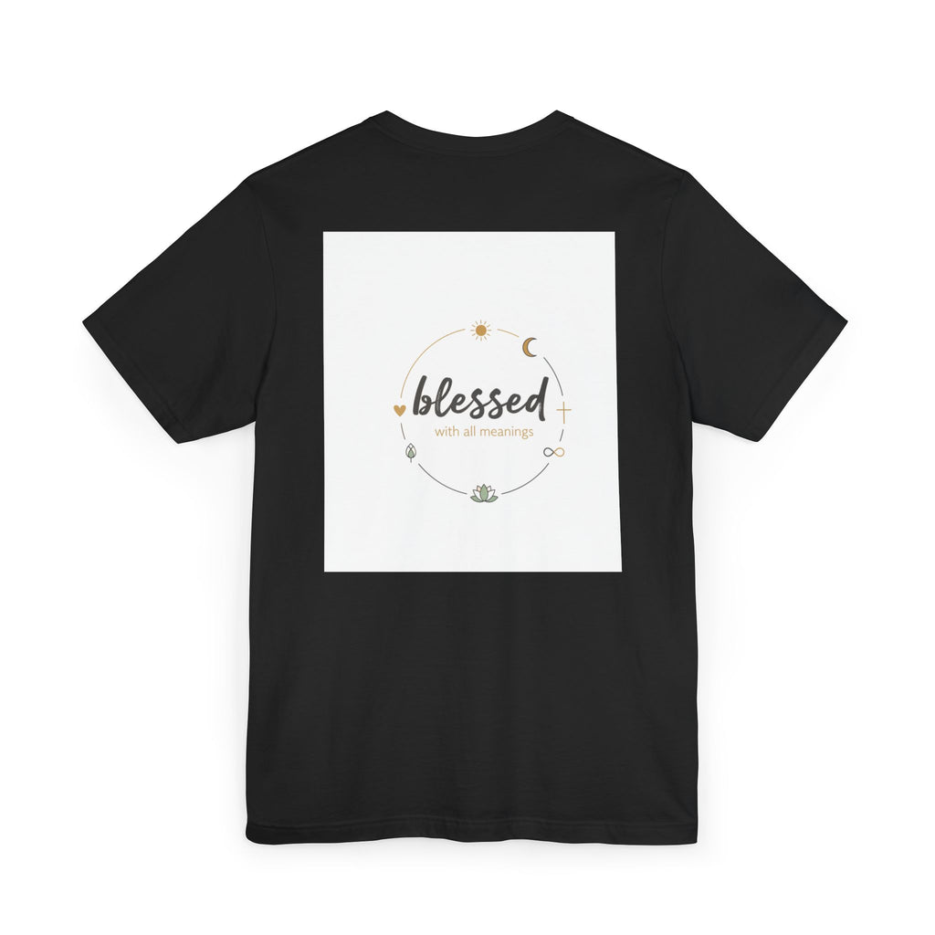 Blessed Mama T-Shirt — Minimal Spiritual 'Blessed' Mother's Day Tee
