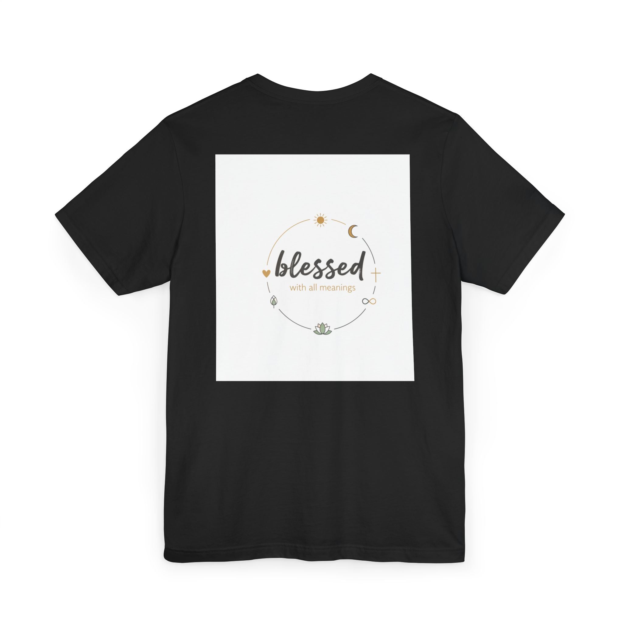 Blessed Mama T-Shirt — Minimal Spiritual 'Blessed' Mother's Day Tee