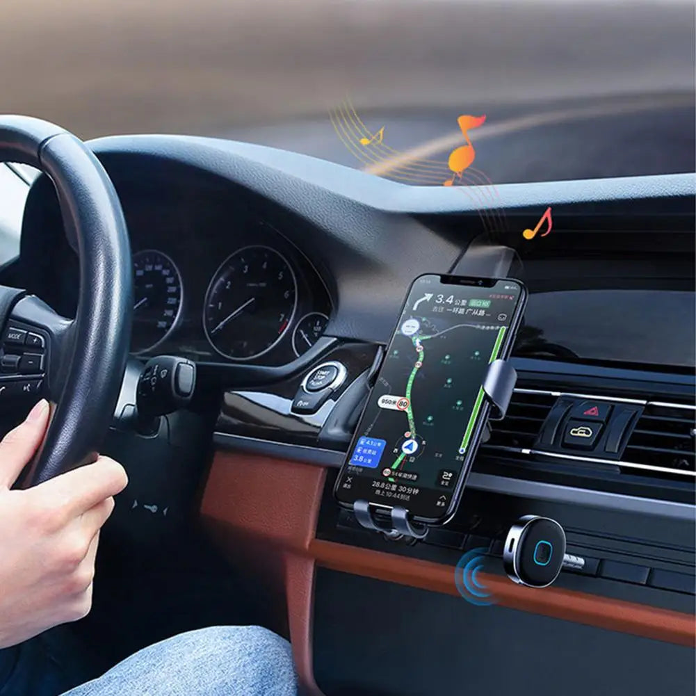 Bluetooth 5.0 Car Audio Receiver with Hands-Free Calling