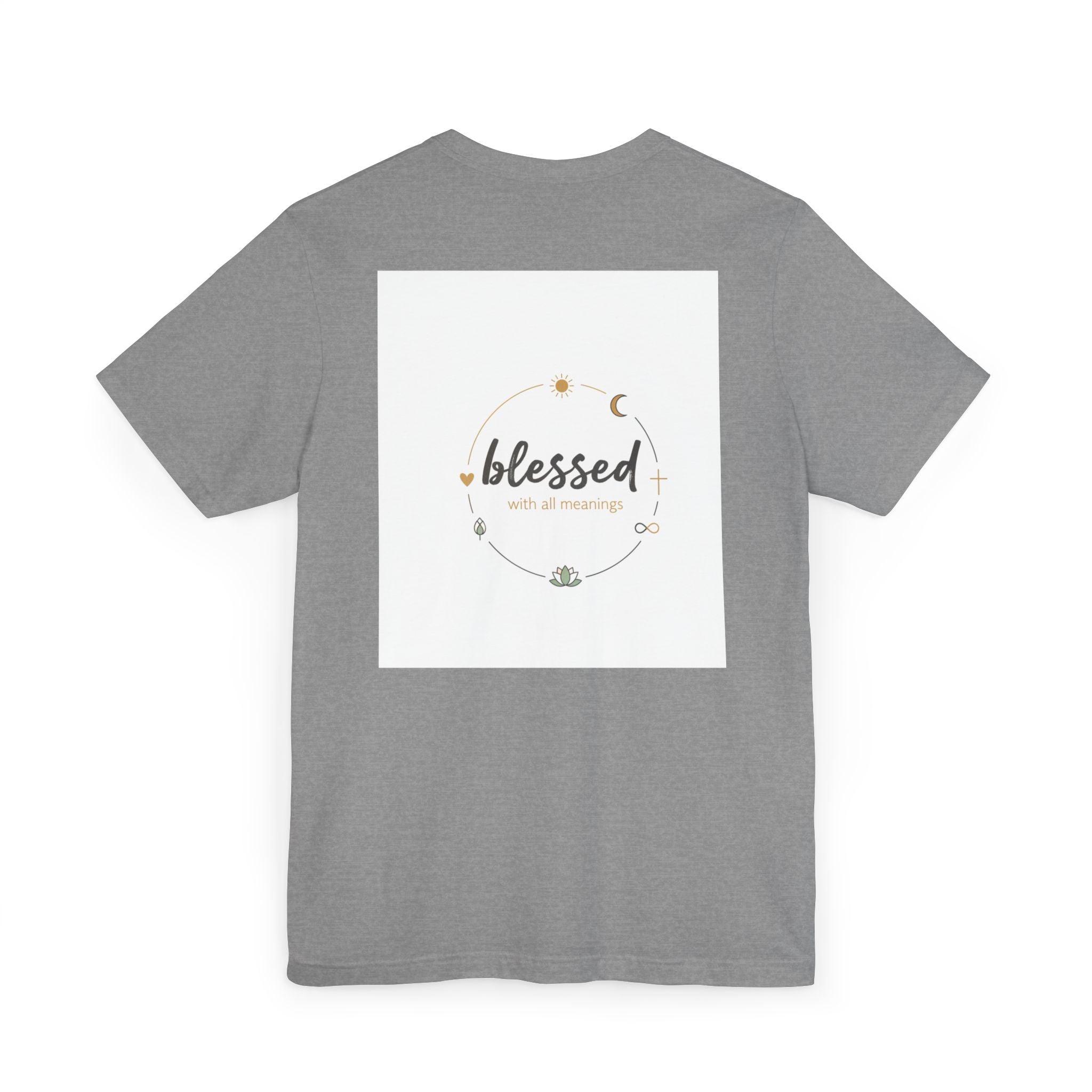 Blessed Mama T-Shirt — Minimal Spiritual 'Blessed' Mother's Day Tee