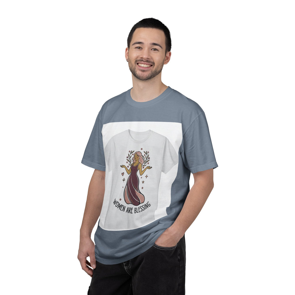 Women Are Blessing T-Shirt — Inspirational Feminine Graphic Tee