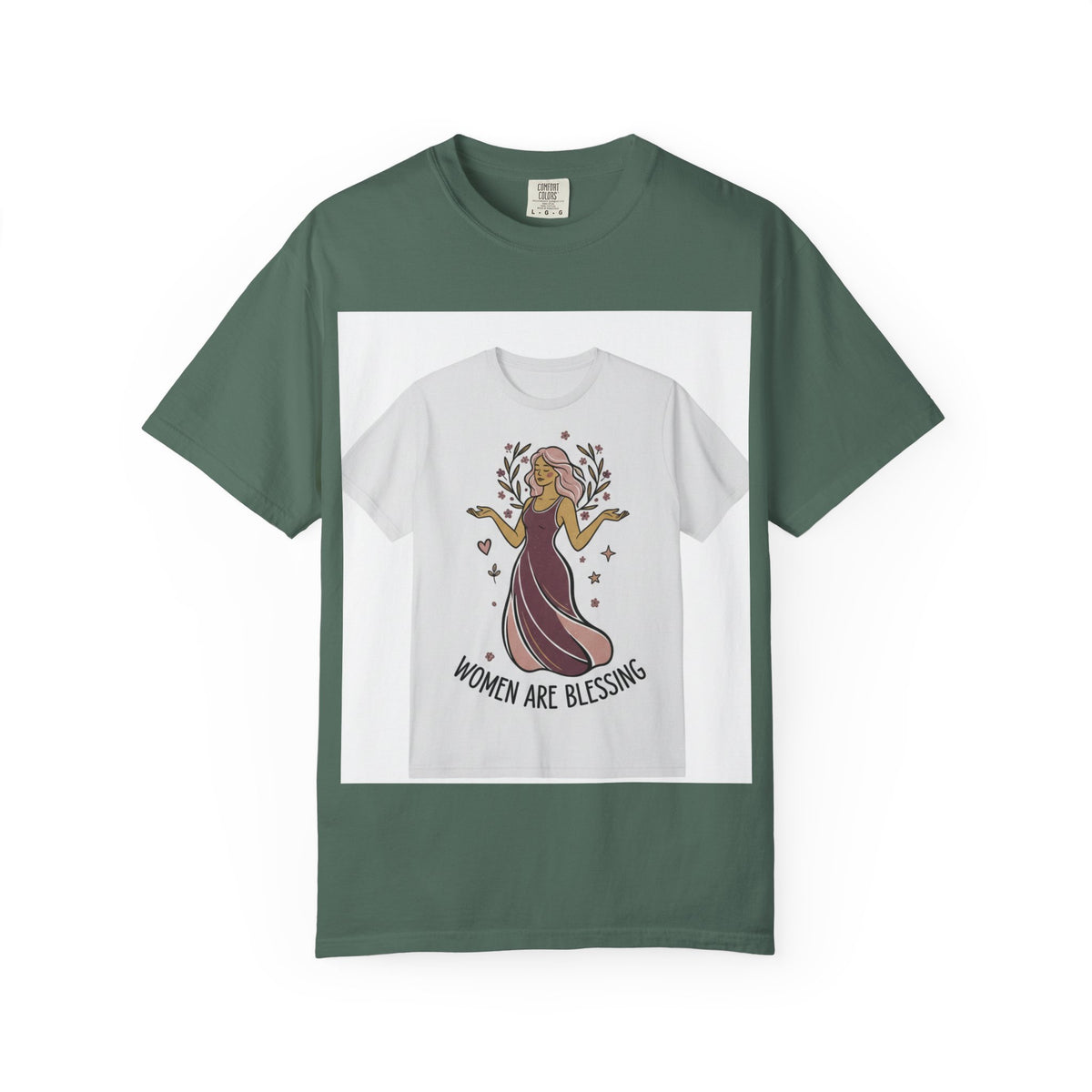 Women Are Blessing T-Shirt — Inspirational Feminine Graphic Tee
