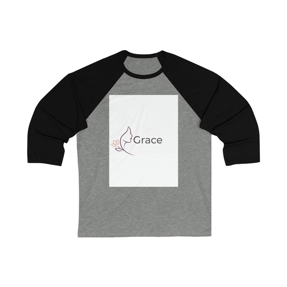 Unisex 3\4 Sleeve Baseball Tee