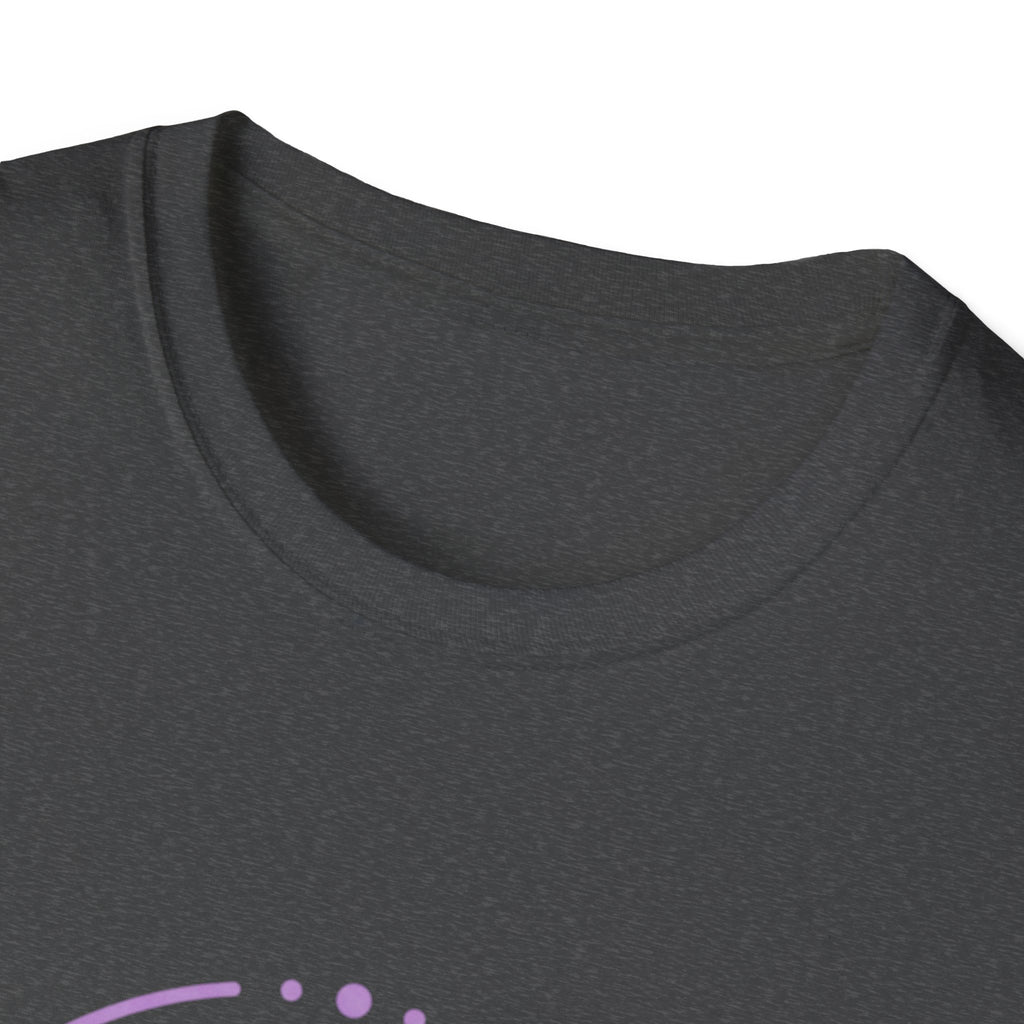 Epilepsy Awareness T-Shirt — Purple Ribbon Brain Design