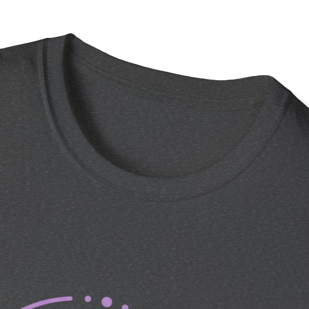 Epilepsy Awareness T-Shirt — Purple Ribbon Brain Design