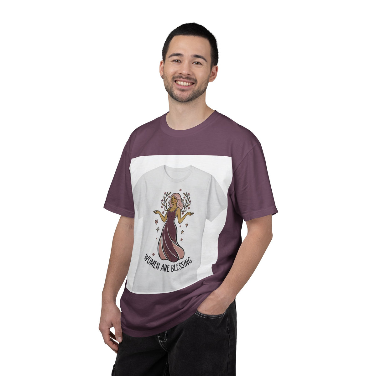 Women Are Blessing T-Shirt — Inspirational Feminine Graphic Tee