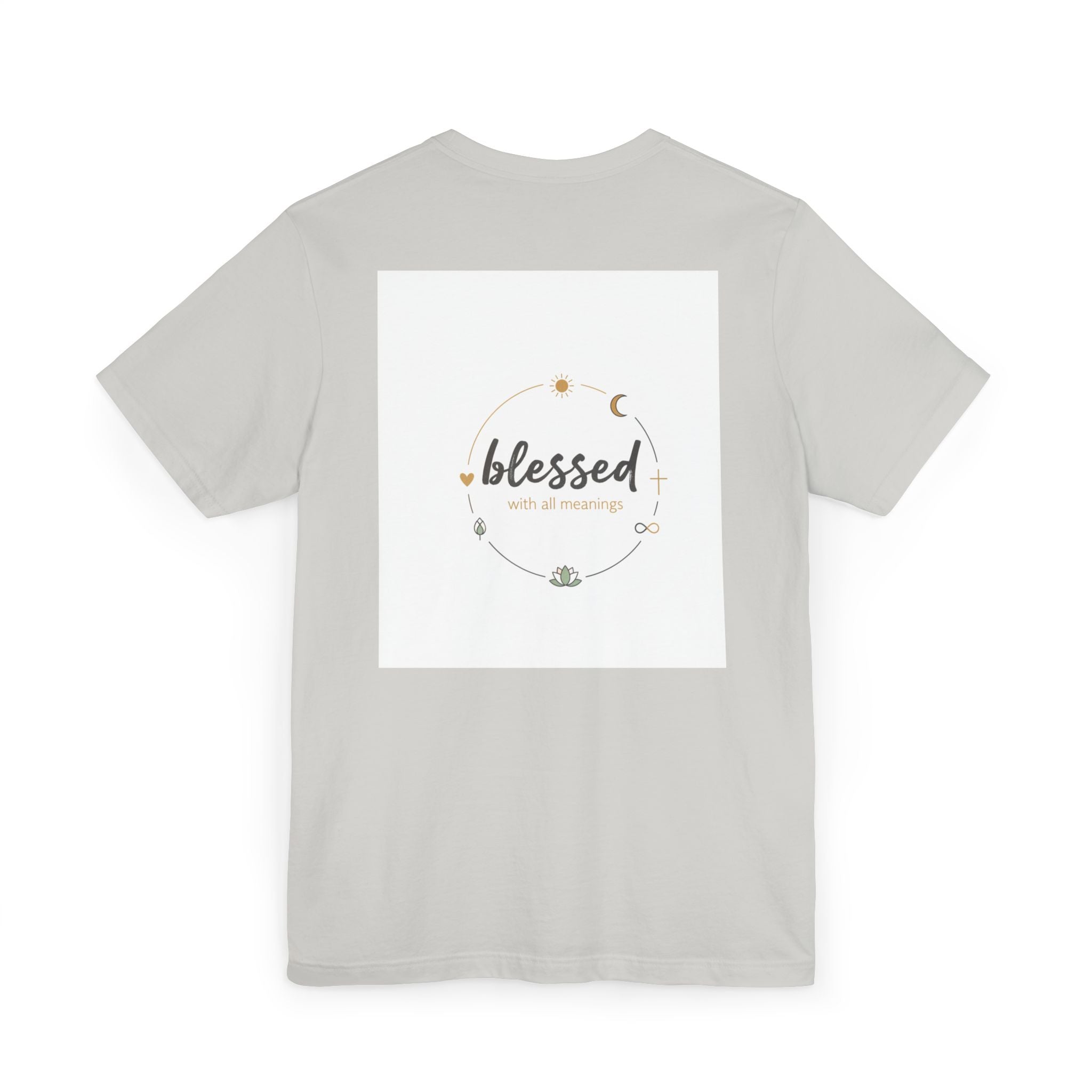 Blessed Mama T-Shirt — Minimal Spiritual 'Blessed' Mother's Day Tee